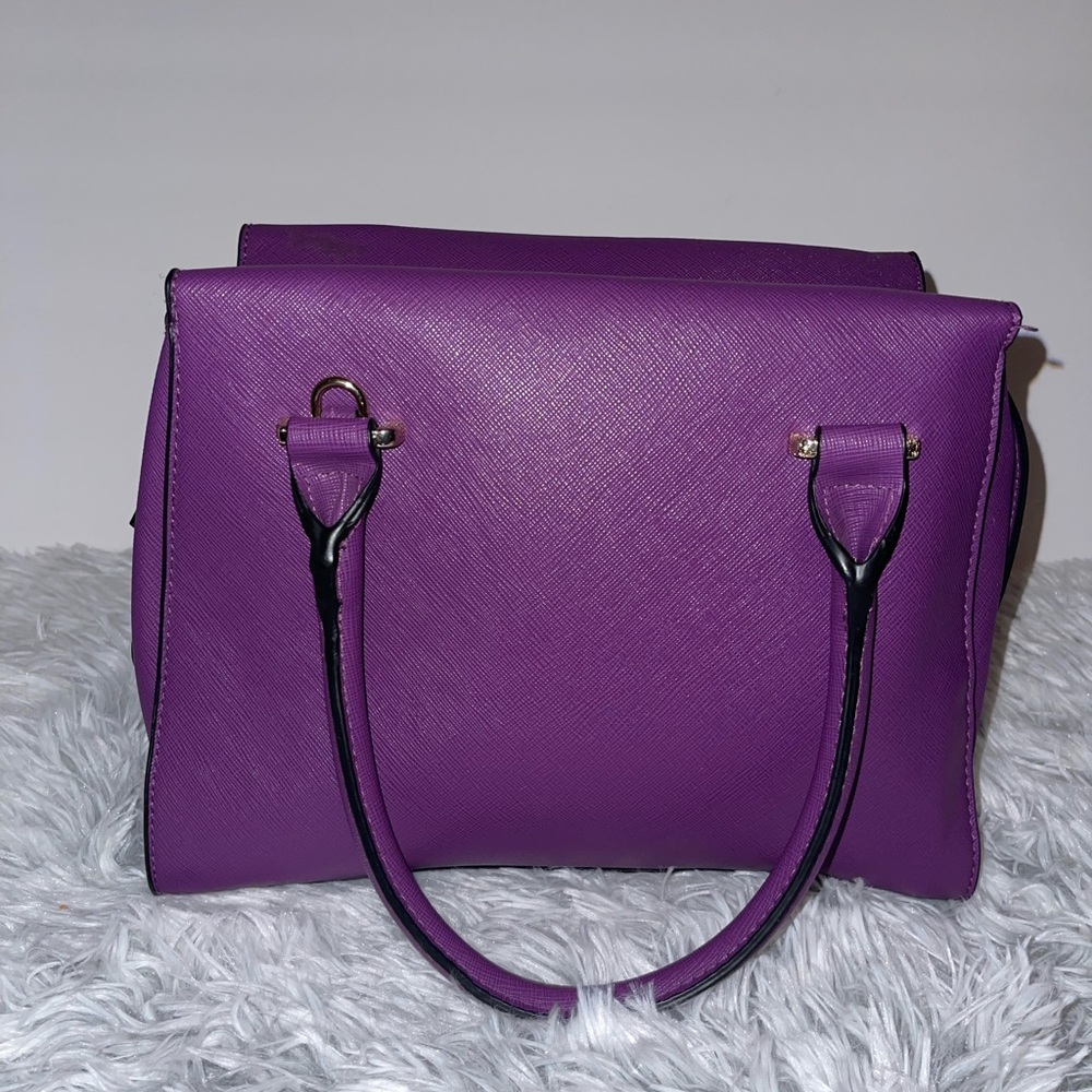 Purple Satchel- Medium